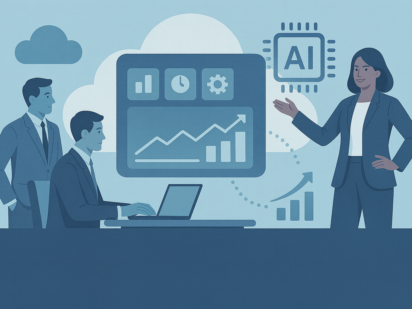 Gestalten Sie den Wandel mit Cloud ERP mit
