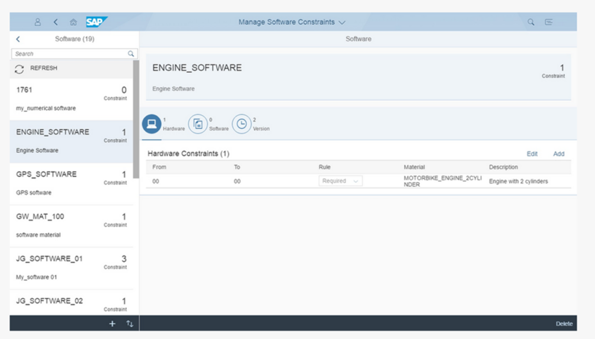 Integriertes Software-Management in SAP S/4HANA