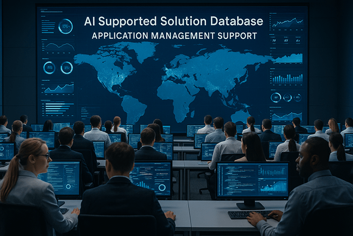 Durch KI-unterstützte Lösungsdatenbanken Anfragen im SAP Application Management Service schneller bearbeiten, Wissen automatisiert verknüpfen und Supportprozesse optimieren