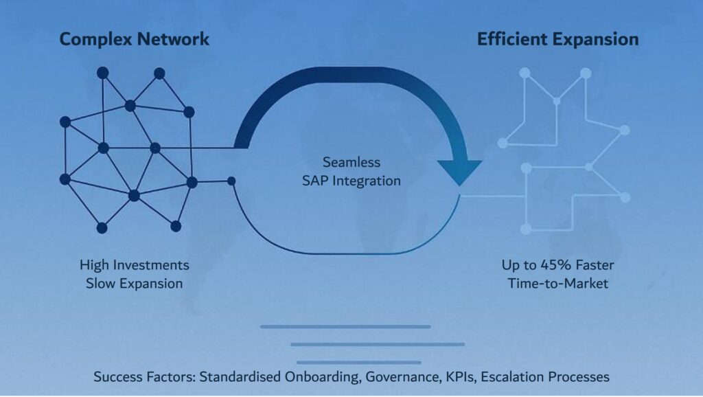 Design flexible logistics networks with SAP EWM